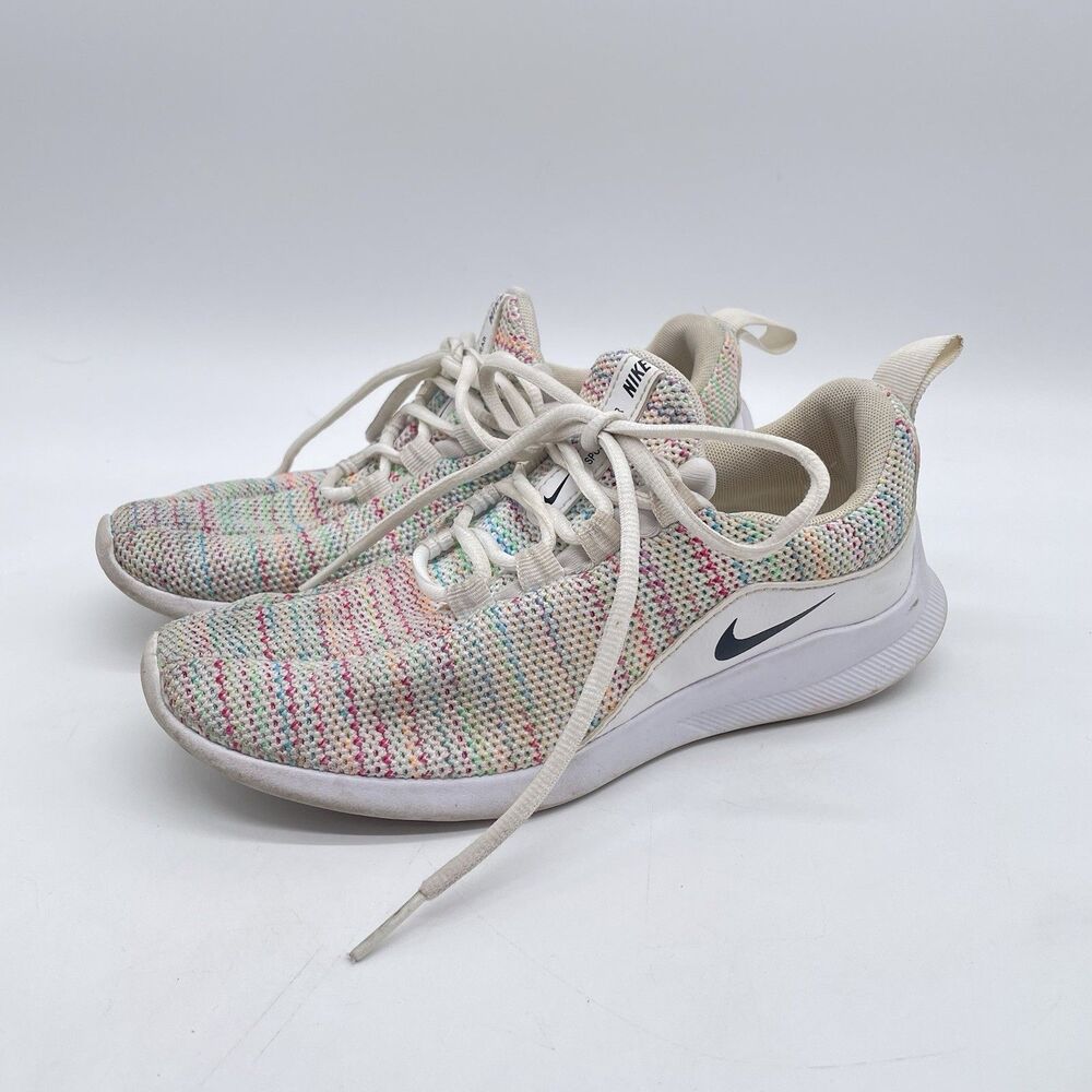 Nike Downshifter 9 GS BQ7561-100 Girls 4Y Multicolor Running Shoes EU 36